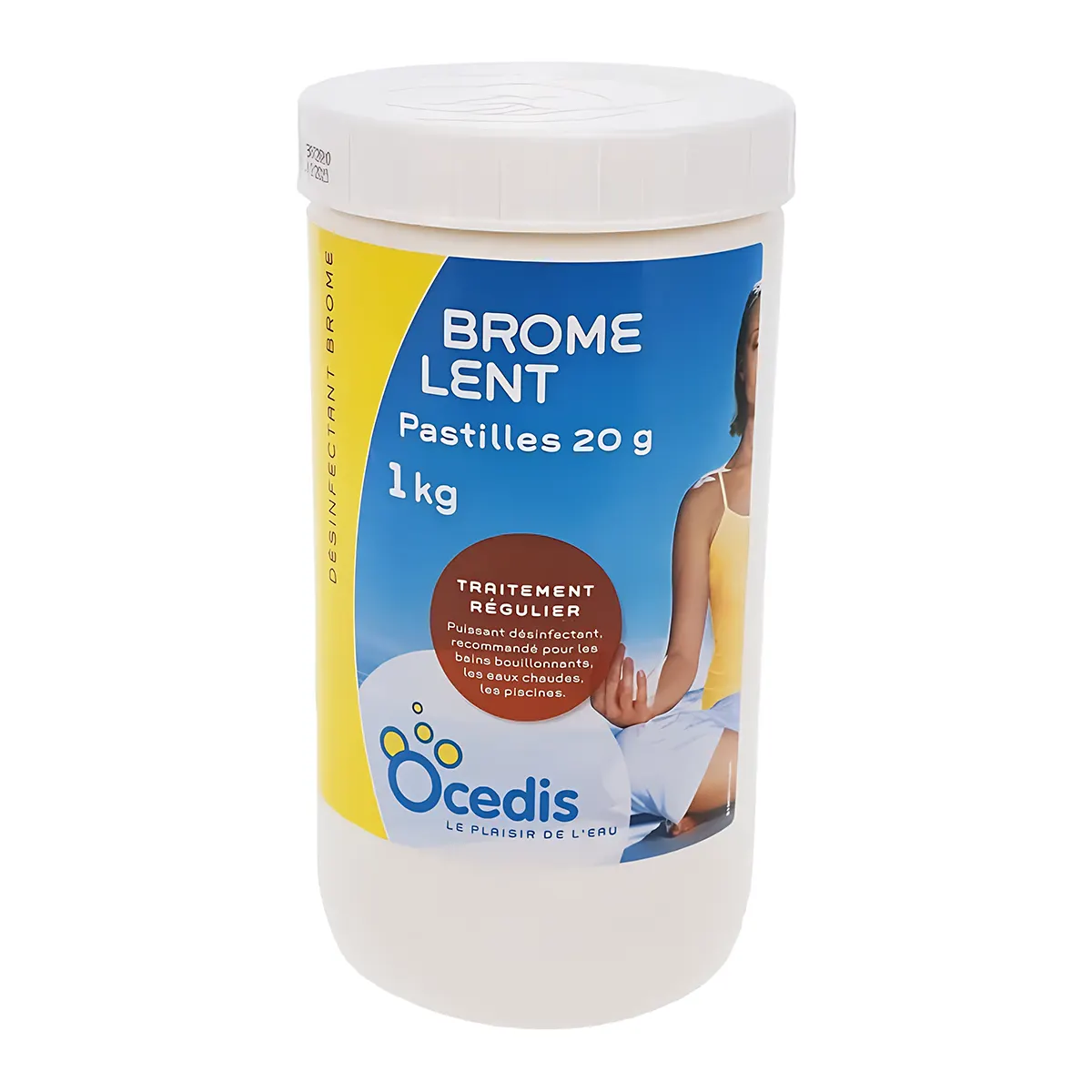 Βρώμιο Πισίνας σε Ταμπλέτες 20gr – Συσκευασία 1kg Ocedis
