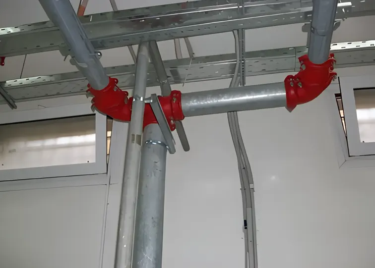 Εγκατάσταση πυροσβεστικού συστήματος με σωληνώσεις από την Κουρτέσης Water Spa Center