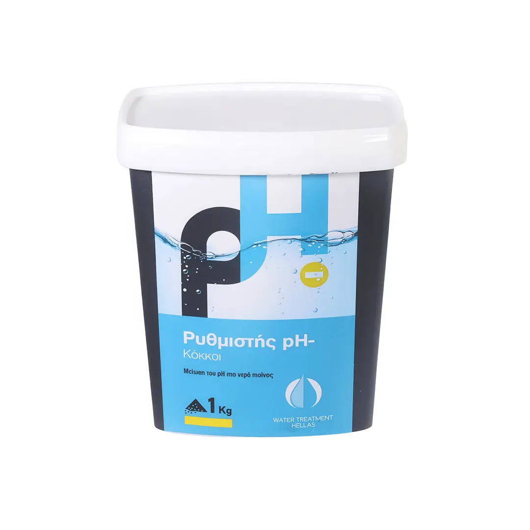Ρυθμιστής pH minus κόκκοι 1kg Water Treatment Hellas για ρύθμιση pH πισίνας