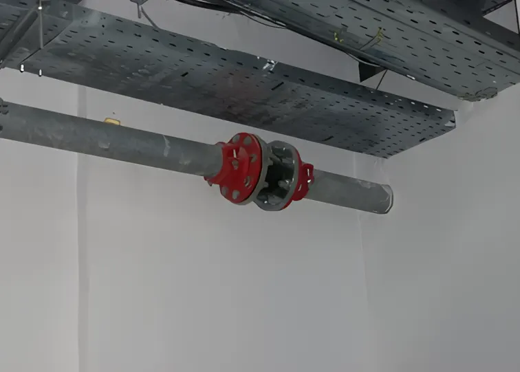 Σωλήνα συστήματος πυρόσβεσης με βαλβίδα από την Κουρτέσης Water Spa Center