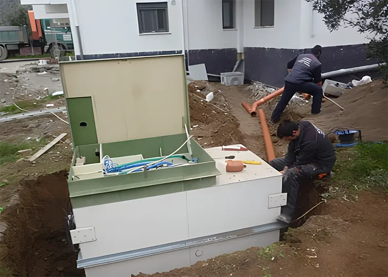 Σύστημα βιολογικού καθαρισμού λυμάτων σε λειτουργία από την Κουρτέσης Water Spa Center