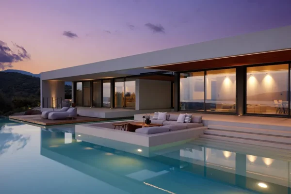 Κατασκευή Πισίνας Μπετού με Μονόπλευρη Υπερχείλιση και Ξεχωριστό Τζακούζι 18